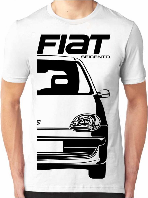 Fiat Seicento Vyriški marškinėliai