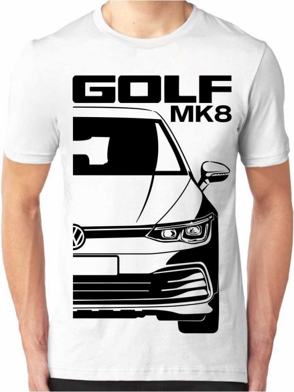 VW Golf Mk8 Pánske Tričko
