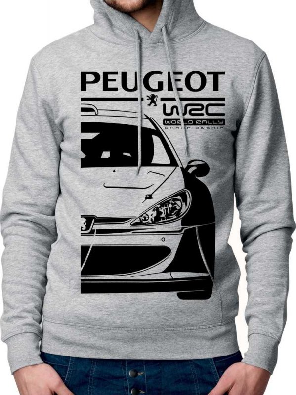 Peugeot 206 WRC Herren Sweatshirt