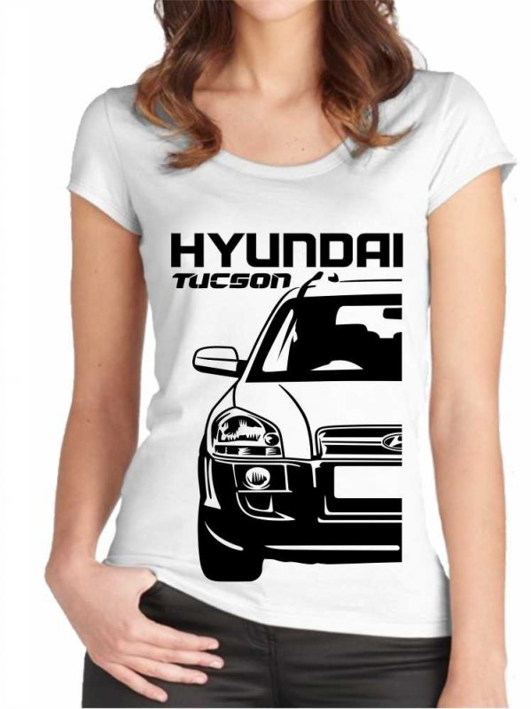Hyundai Tucson 2007 Frauen T-Shirt