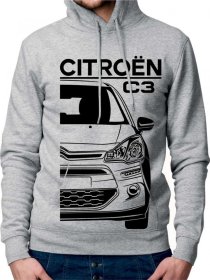 Citroën C3 2 Facelift Moški Pulover s Kapuco