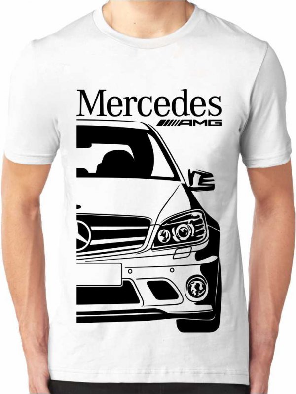 Mercedes AMG W204 Pánske Tričko