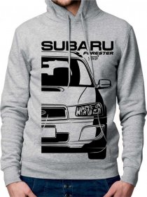 Subaru Forester 2 STI Moški Pulover s Kapuco