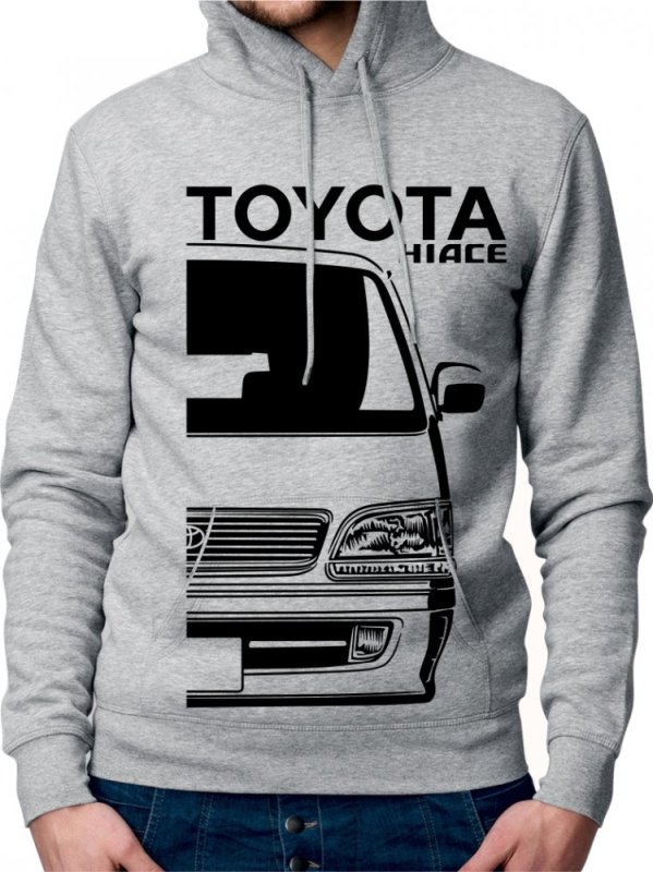 Toyota Hiace 4 Facelift 2 Moški Pulover s Kapuco