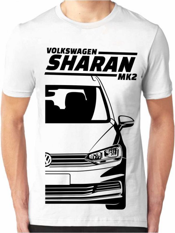 VW Sharan Mk2 Facelift - T-shirt pour homme