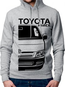 Toyota Hiace 5 Moški Pulover s Kapuco
