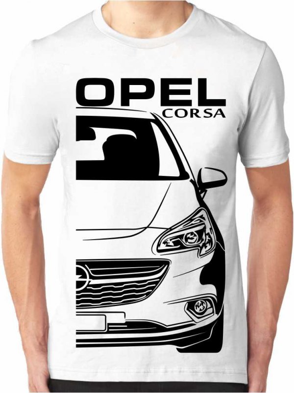 Opel Corsa E Mannen T-shirt