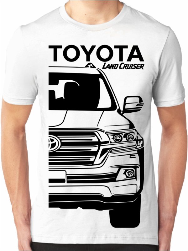 Toyota Land Cruiser J200 Facelift 2 Vīriešu T-krekls