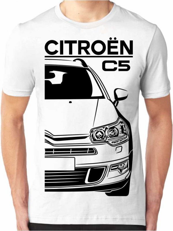 Citroën C5 2 Mannen T-shirt