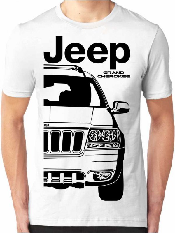 Jeep Grand Cherokee 2 Vyriški marškinėliai