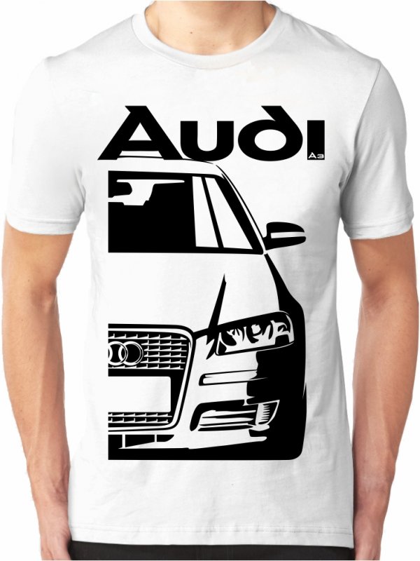 Audi A3 8P Pánske Tričko