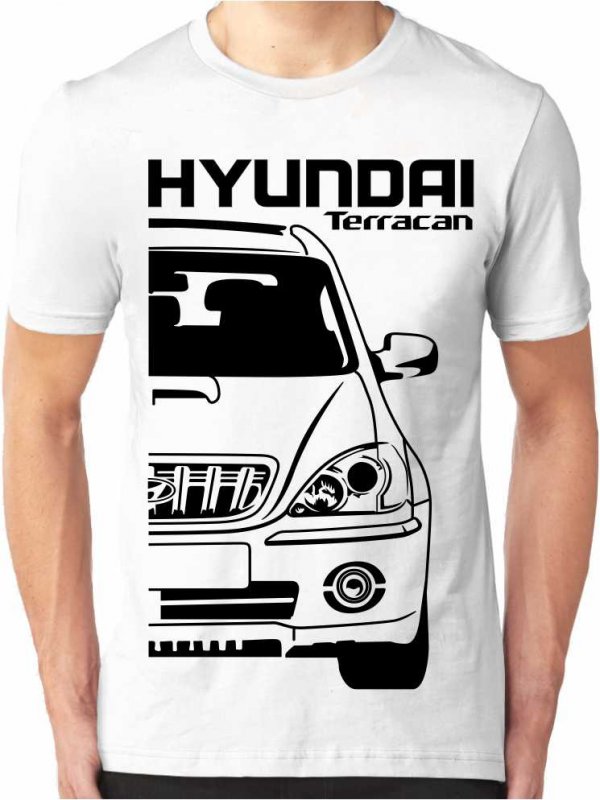 Hyundai Terracan 2003 Mannen T-shirt