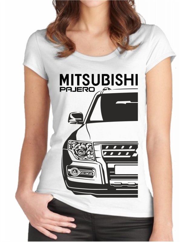 Mitsubishi Pajero 4 Facelift 2 Moteriški marškinėliai