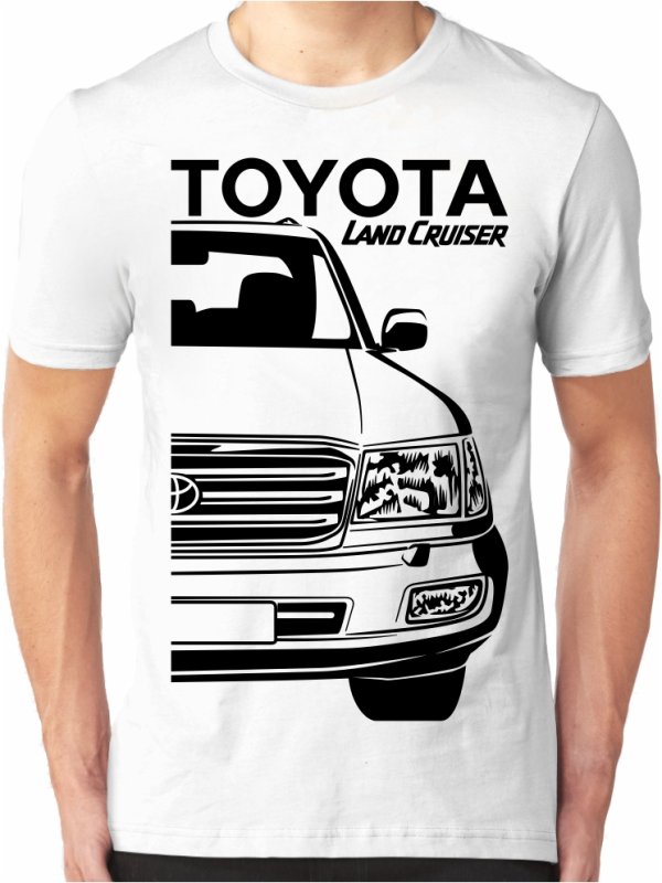 Toyota Land Cruiser J100 Mannen T-shirt