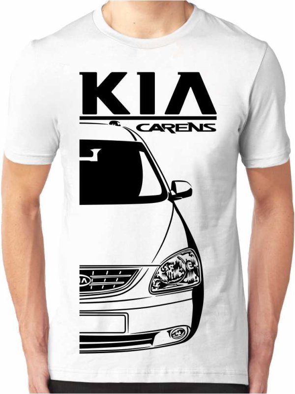 Kia Carens 1 Facelift Vyriški marškinėliai