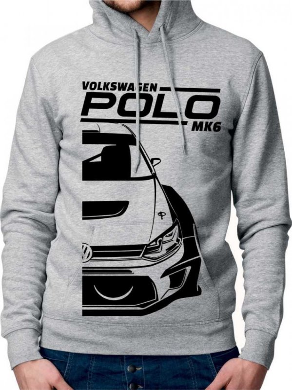 VW Polo Mk6 WRC Herren Sweatshirt