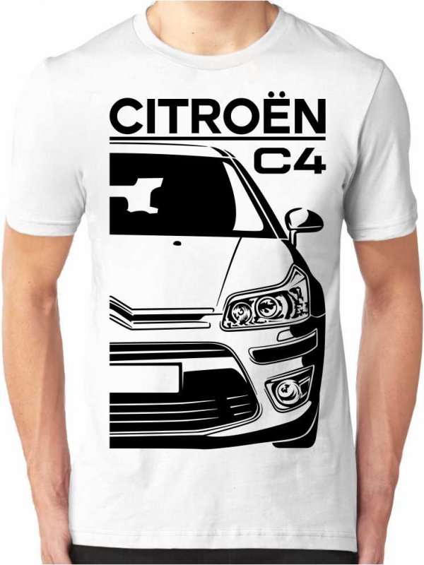 Citroën C4 1 Facelift Vyriški marškinėliai