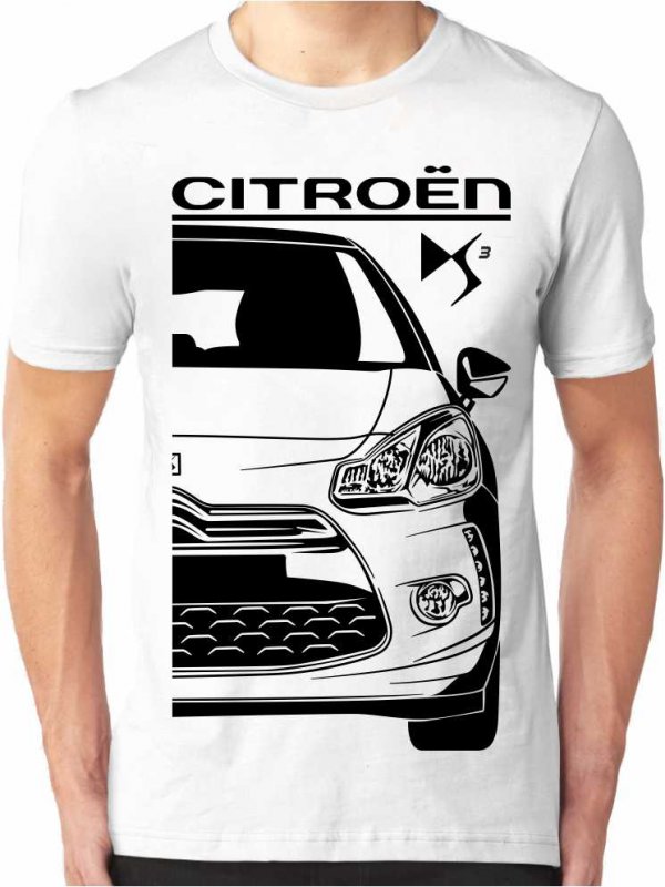 Citroën DS3 Vyriški marškinėliai