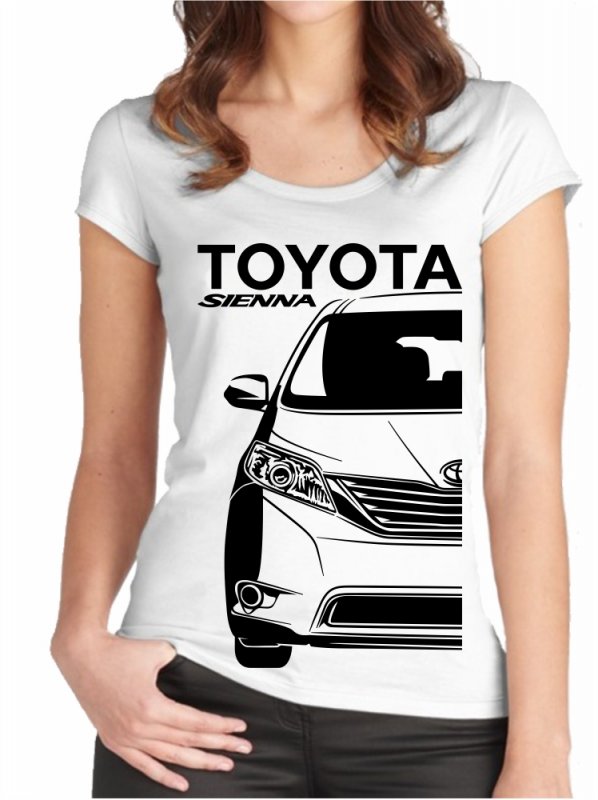 Toyota Sienna 3 Дамска тениска
