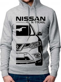 Nissan X-Trail 3 Moški Pulover s Kapuco