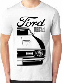 Ford Mustang Mach 1 1972 Pánske Tričko