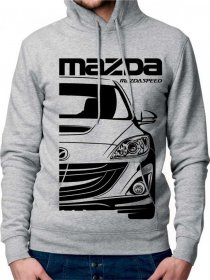 Mazda Mazdaspeed3 Moški Pulover s Kapuco