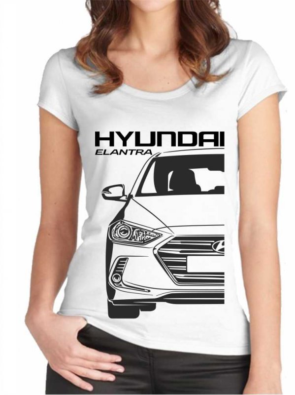 Hyundai Elantra 6 Moteriški marškinėliai