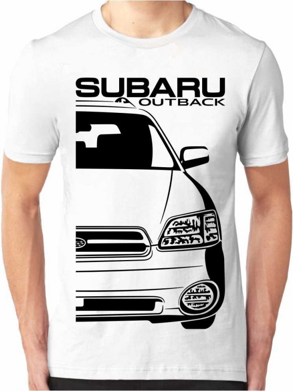 Subaru Outback 2 Vyriški marškinėliai