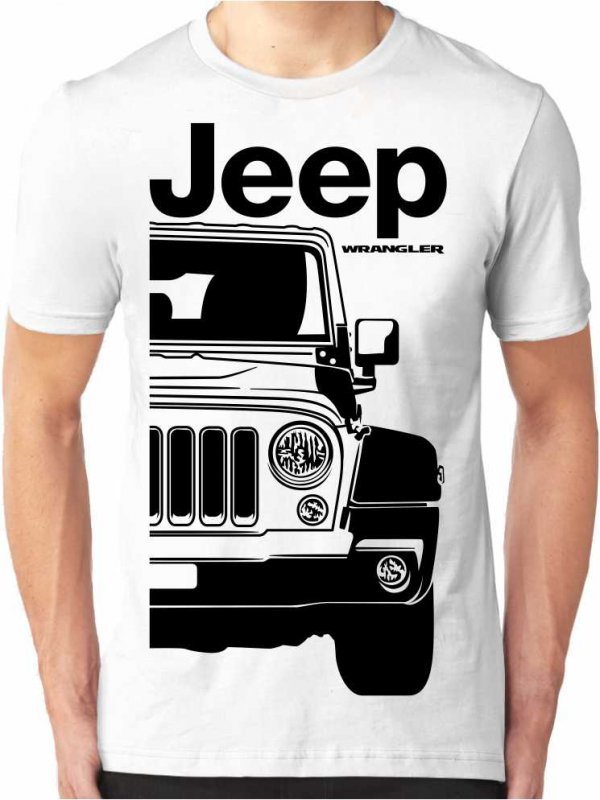 Jeep Wrangler 3 JK Vyriški marškinėliai
