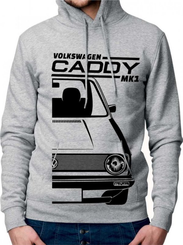 Sweat-shirt pour homme VW Caddy Mk1