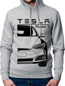 Hanorac Bărbați Tesla Model S Facelift