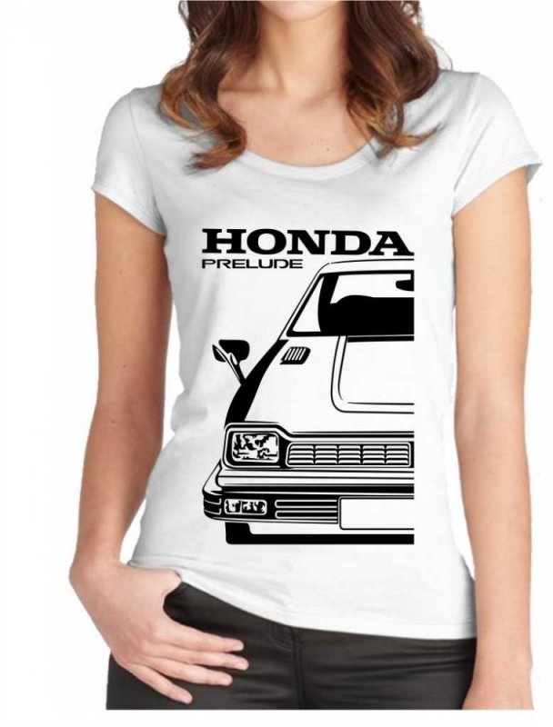 Honda Prelude 1G Dámske Tričko
