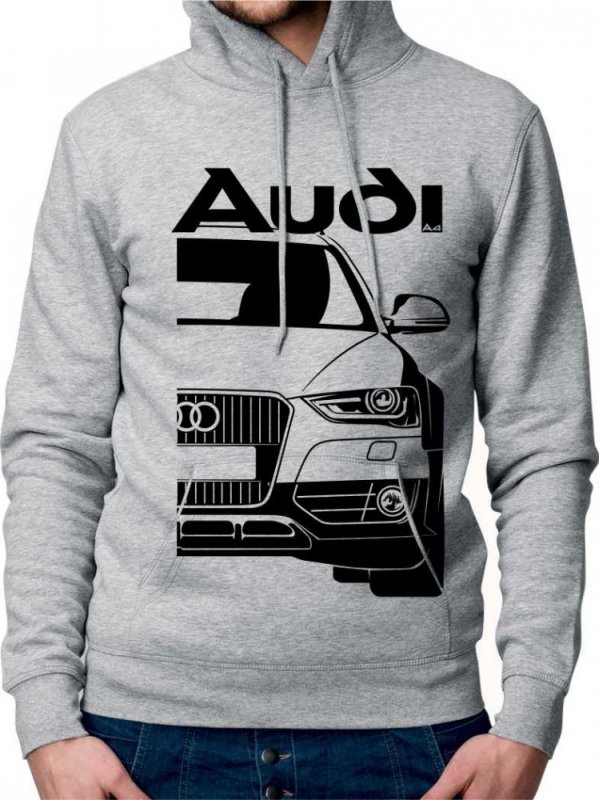 M -35% Audi A4 B8 Facelift Allroad Мъжки суитшърт