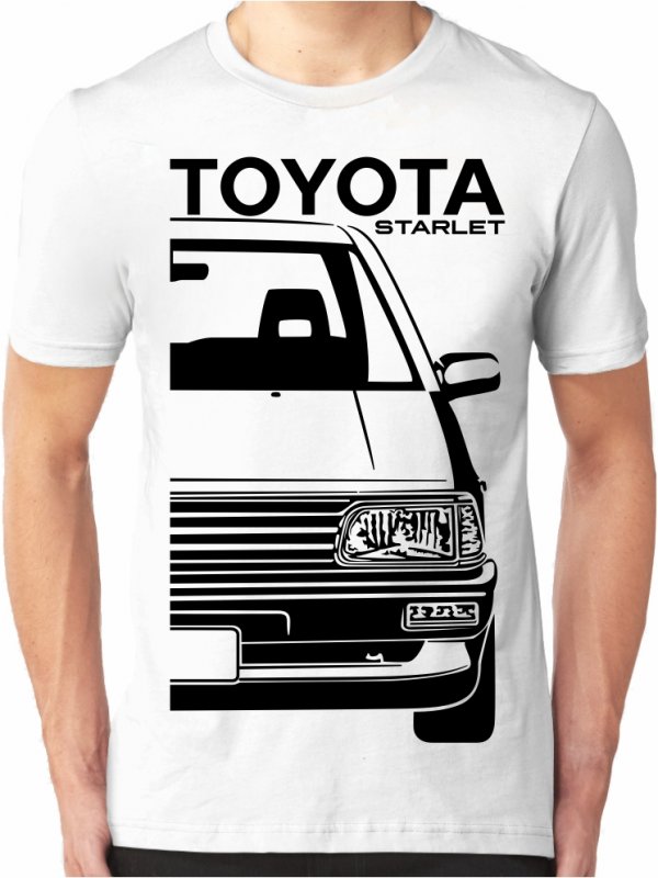 Toyota Starlet 3 Mannen T-shirt