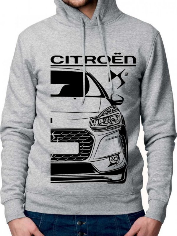 Citroën DS3 Facelift Herren Sweatshirt