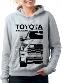 Toyota Sequoia 3 Ženski Pulover s Kapuco
