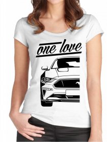 Ford Mustang 6gen One Love Дамска тениска