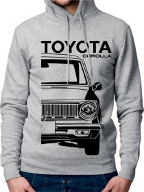 Toyota Corolla 1 Moški Pulover s Kapuco