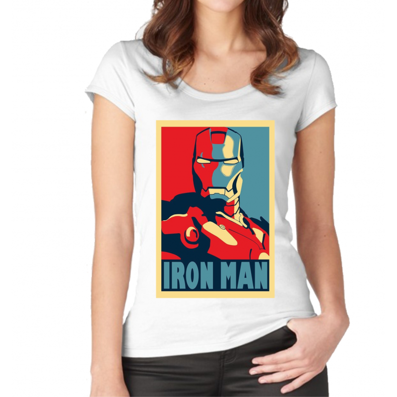 Iron Man Power Дамска тениска