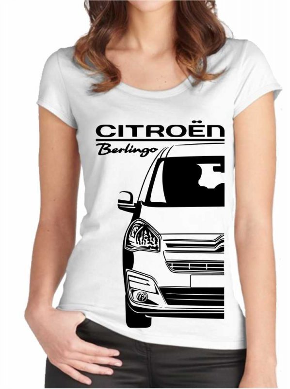 Citroën Berlingo 2 Facelift Moteriški marškinėliai