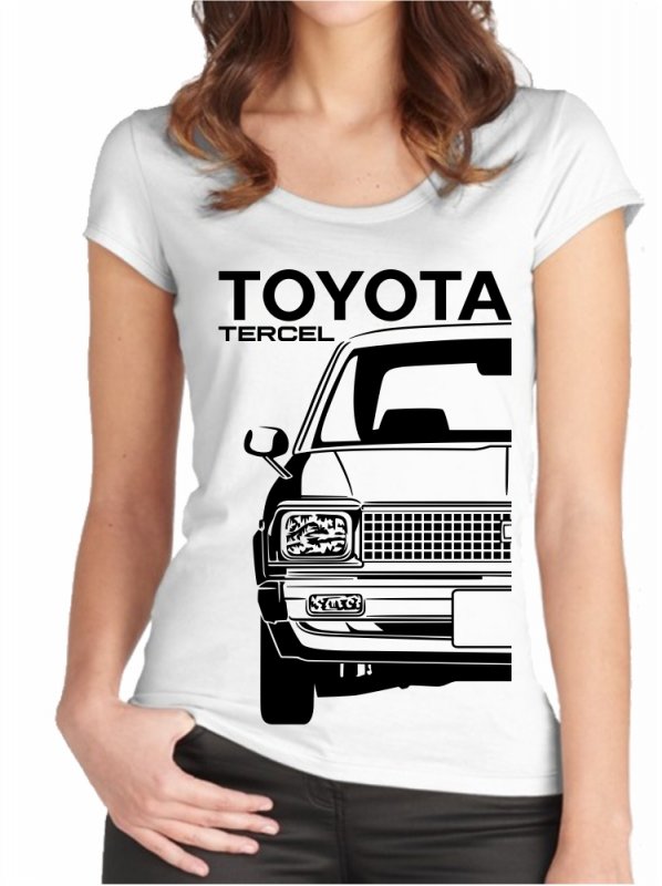 Toyota Tercel 1 Moteriški marškinėliai