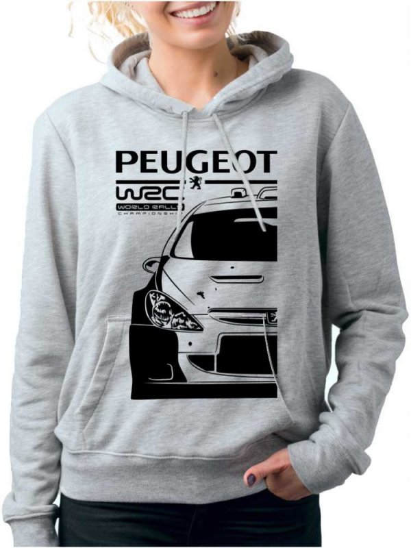 Peugeot 307 WRC Női Kapucnis Pulóver