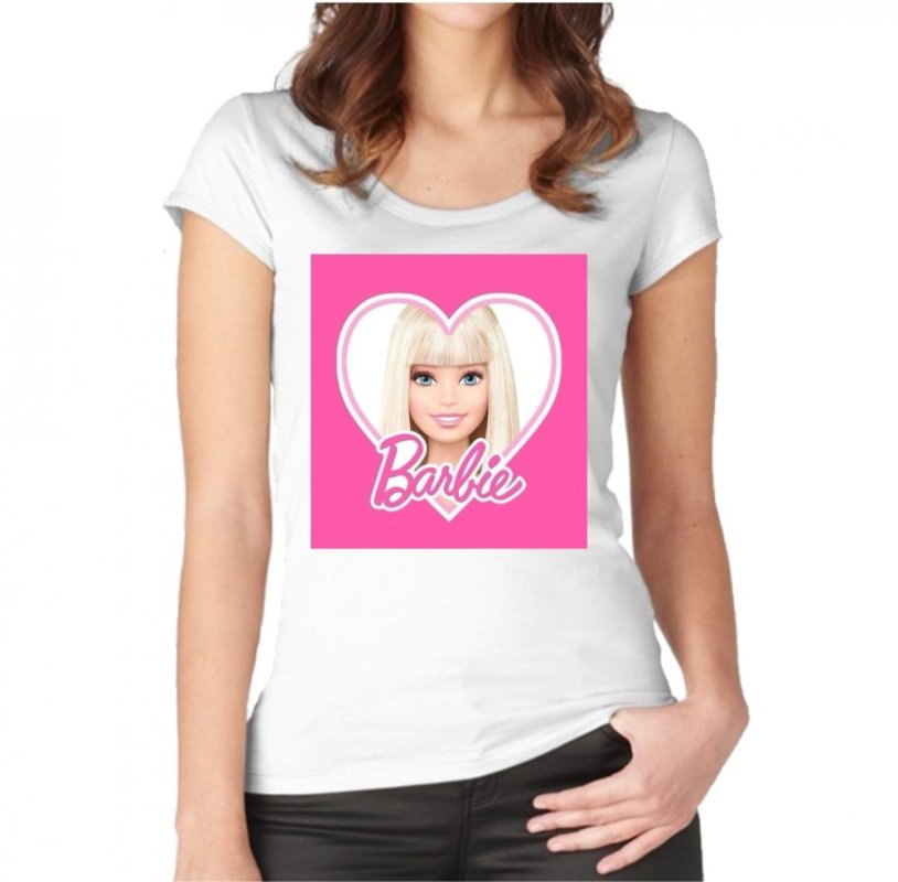 Barbie Heart Naiste T-särk