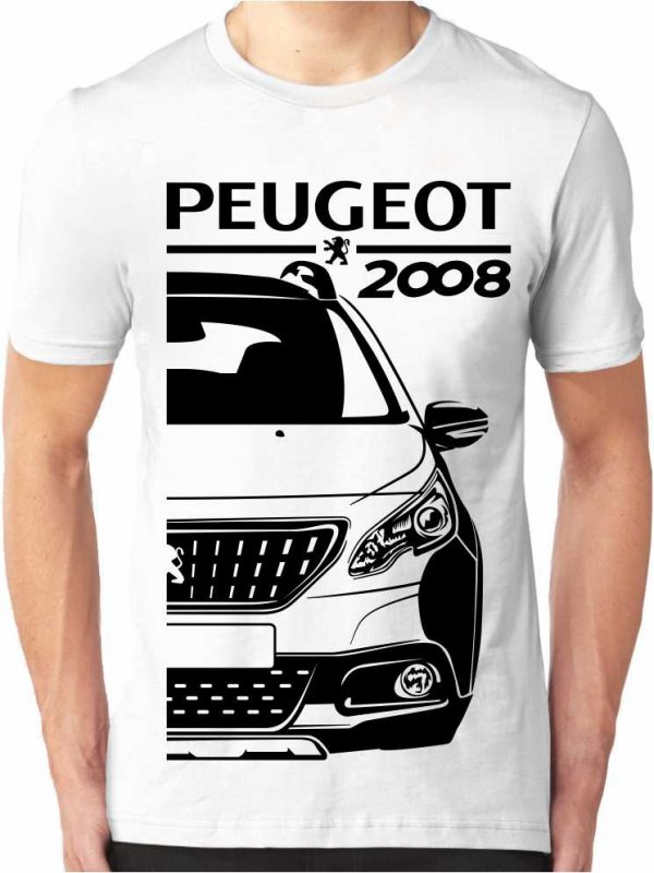 Peugeot 2008 1 Facelift Vīriešu T-krekls