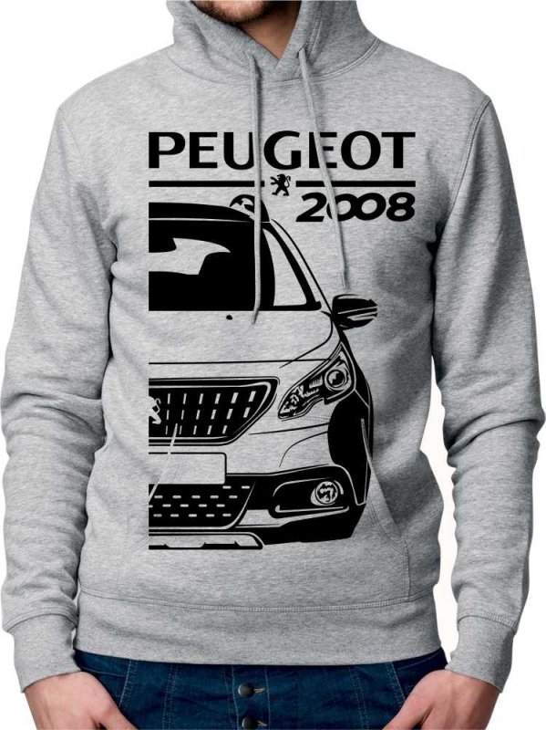 Peugeot 2008 1 Facelift Herren Sweatshirt