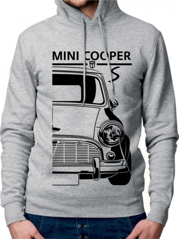 Classic Mini Cooper S Mk1 Мъжки суитшърт