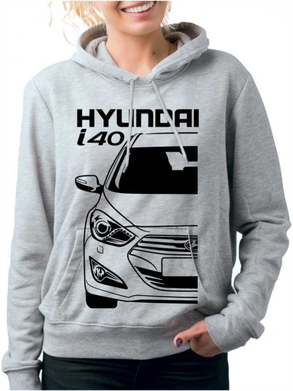 Hyundai i40 2013 Női Kapucnis Pulóver