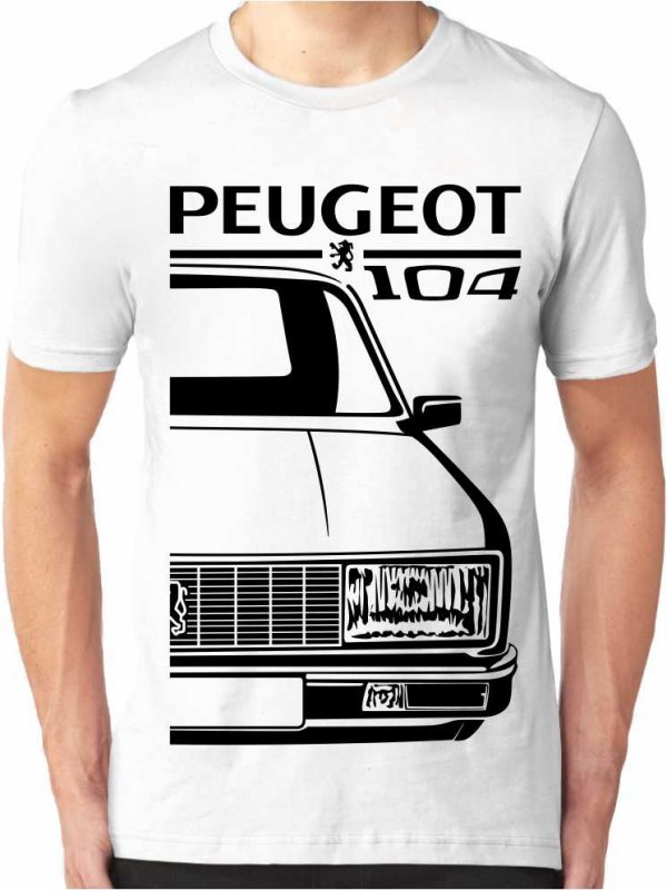 Peugeot 104 Vyriški marškinėliai