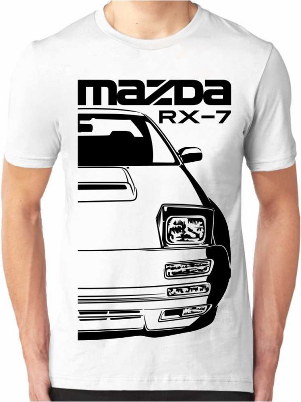 Mazda RX-7 FC Vyriški marškinėliai