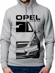 Opel Corsa D Férfi Kapucnis Pulóve